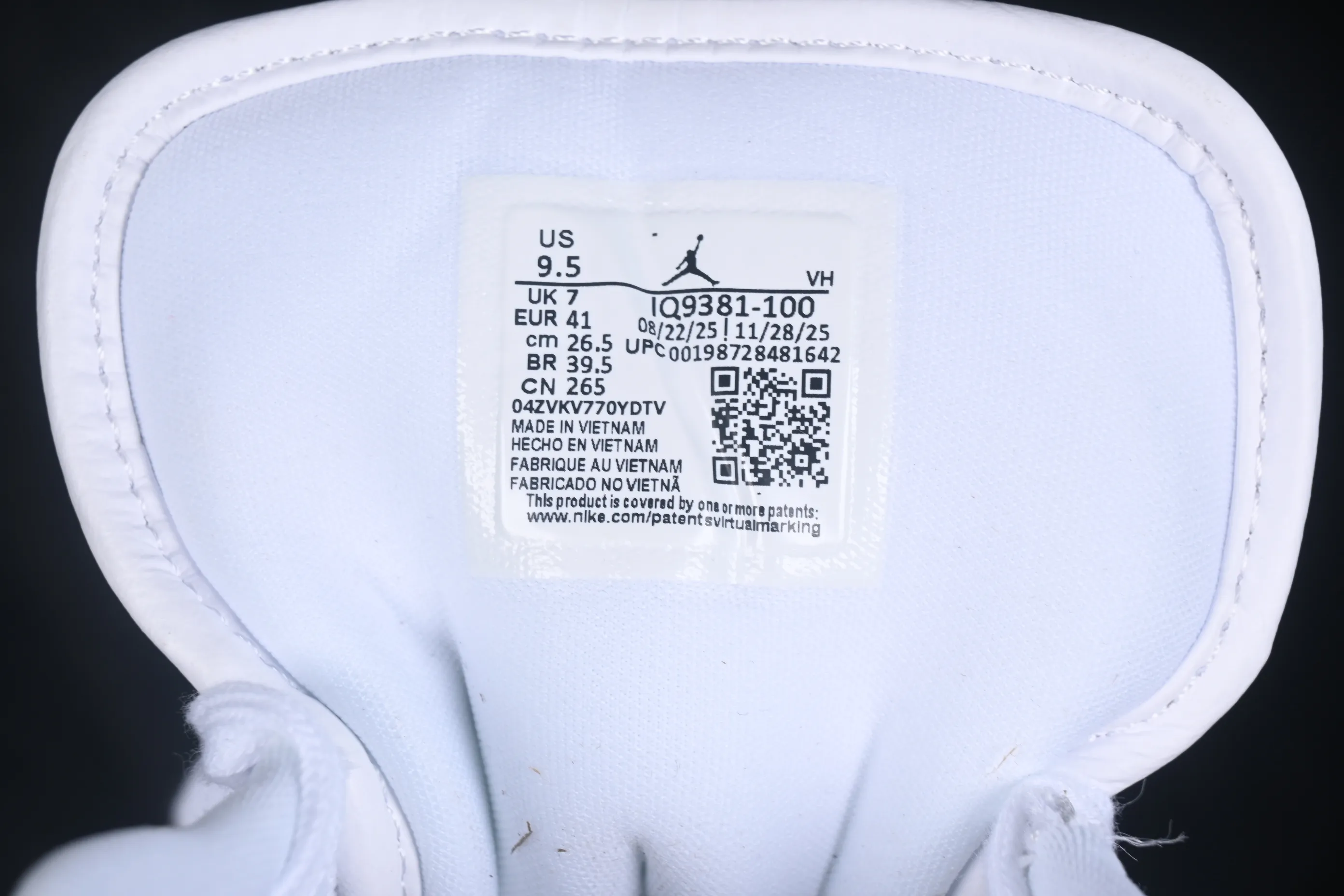 All categories Air Jordan Jordan series basketball shoes Air Jordan 1 Low G version pure original Air Jordan 1 Low AJ1 Joe 1 all silver hook low-top retro culture basketball shoes IQ9381-100